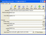 Import Wizard Screenshot