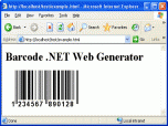 BarCode ASP.NET Web Control 1.5 Screenshot