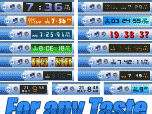 Desktop Tray Clock Screenshot