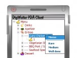 DigiWaiter POS PDA Client Screenshot