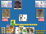 100% Free Euchre Screenshot
