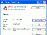 1Click Clocksync Screenshot
