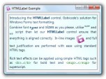 HTMLLabel for Windows Forms Screenshot