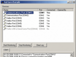 Serial Port Monitoring Control Screenshot