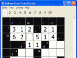 Kakuro Cross Sums Puzzle Screenshot