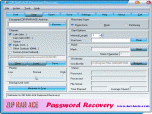 ZIP RAR ACE Password Recovery