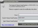 Volume Serial Number Editor Screenshot