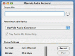 Macvide Audio Recorder Screenshot
