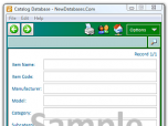 Books Database Screenshot