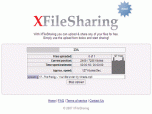 XFileSharing script Screenshot