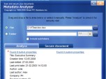 Metadata Analyzer Screenshot