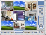Multi Webcam Surveillance System Screenshot