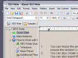 SEO Note Screenshot