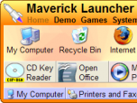 Maverick Launcher Screenshot