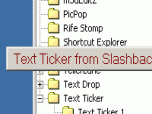 Text Ticker Screenshot