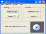 NotesContactExtractor Screenshot