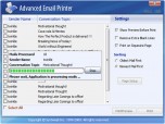 Advanced Email Printer Screenshot