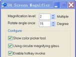 U4 Screen Magnifier Screenshot