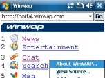 WinWAP for Windows Mobile Professional Screenshot