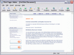 Web Page Maker Screenshot