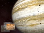 Jupiter 3D Space Screensaver Screenshot