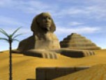 Egyptian Pyramids 3D Screensaver Screenshot