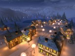 Winter Night 3D Screensaver Screenshot