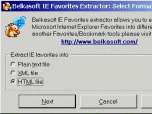 Belkasoft IE Favorites Extractor Screenshot