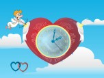 Cupid Clock screensaver Screenshot