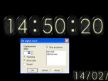 Old Digital Clock Screenshot