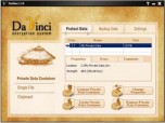 Da Vinci Encryption System Screenshot
