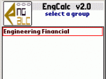 EngCalc(Financial)- Palm Calculator