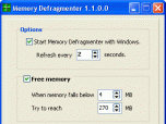 Memory Defragmenter Screenshot