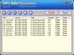 AbyssMedia MP3 to WAV Converter Screenshot