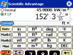 Scientific Advantage Calculator Screenshot