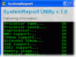 SystemReport Screenshot