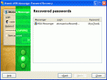 Atomic MSN Password Recovery Screenshot