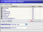 ApecSoft Audio Stripper Screenshot