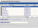 ApecSoft PSP MP4 Converter Screenshot