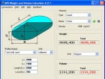 AVD Mass and Volume Calculator Screenshot