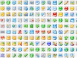 3D Aqua Icons Collection Screenshot