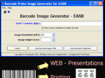 EAN8 barcode prime image generator Screenshot