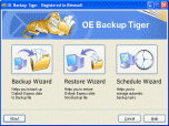 Outlook Express Backup Tiger Screenshot