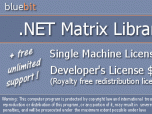 .NET Matrix Library 32-bit Developer
