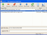File Append and Split Tool Screenshot
