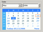 Calendar Component Professional Screenshot