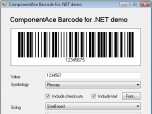 ComponentAce Barcode .NET Screenshot