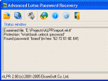 Advanced Lotus Password Recovery