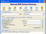 Advanced RAR Password Recovery Screenshot