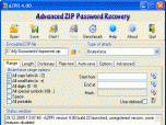 Advanced ZIP Password Recovery Screenshot
